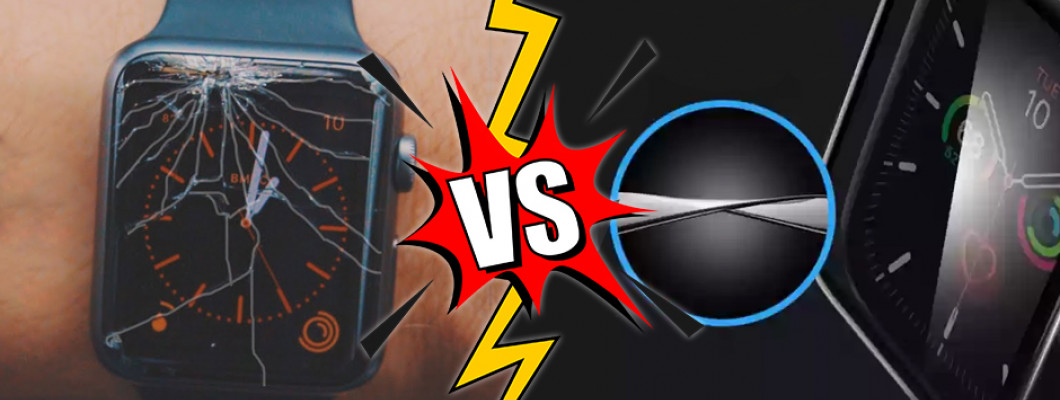 Hibridinis apsauginis stiklas prieš grūdintą: Kodėl hibridinis yra geresnis pasirinkimas Apple Watch Hibridinis apsauginis stiklas prieš grūdintą: Kodėl hibridinis yra geresnis pasirinkimas Apple Watch